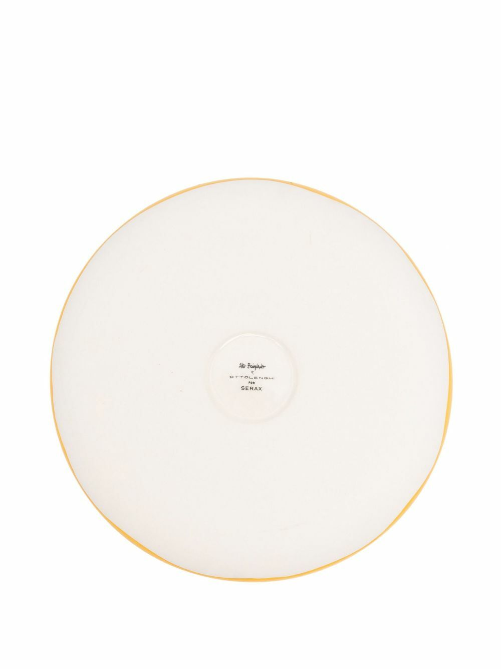Serax Yellow Sunny Swirl Dots Plate Set