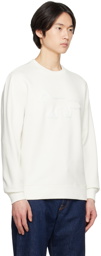 Maison Kitsuné Off-White Contour Fox Sweatshirt
