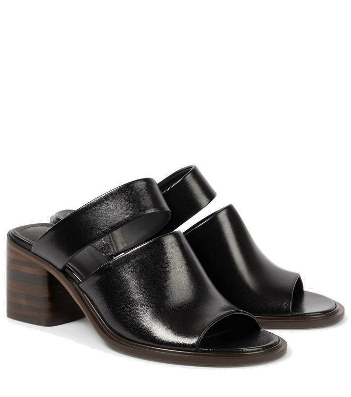 Photo: Lemaire Double Strap 55 leather mules