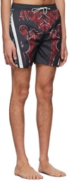 Phipps Black Dragon Swim Shorts