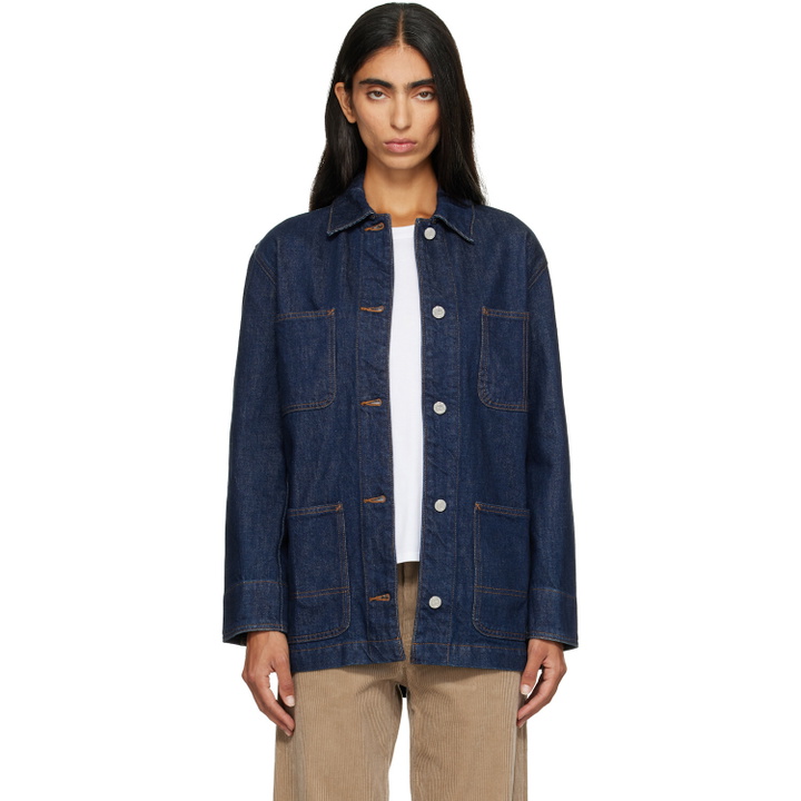 Photo: A.P.C. Blue Worker Denim Jacket