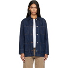 A.P.C. Blue Worker Denim Jacket