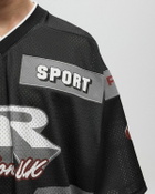 Martine Rose OVERSIZED HOCKEY TOP Black Mens Jersey