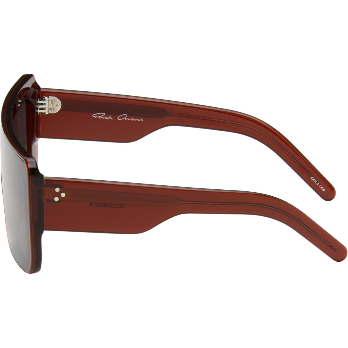 Rick Owens Red Tower Documenta Sunglasses
