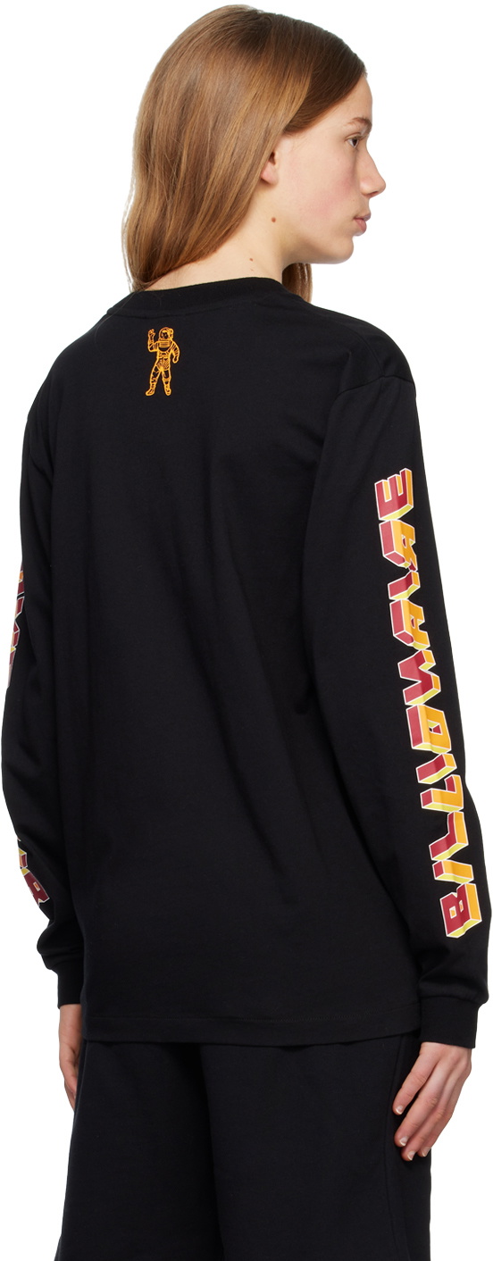 Billionaire Boys Club Black Geometric Long Sleeve T-Shirt