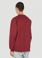 Chase Long Sleeve T-Shirt in Burgundy