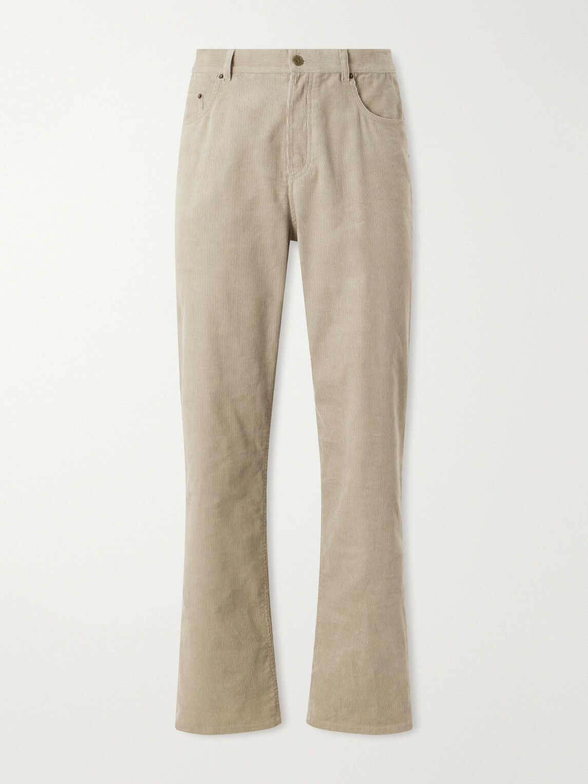 A.P.C. - Fairfax Straight-Leg Corduroy Jeans - Neutrals