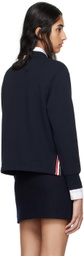 Thom Browne Navy Hector & Rose Sweatshirt