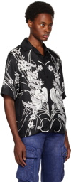 AMIRI Black Floral Shirt