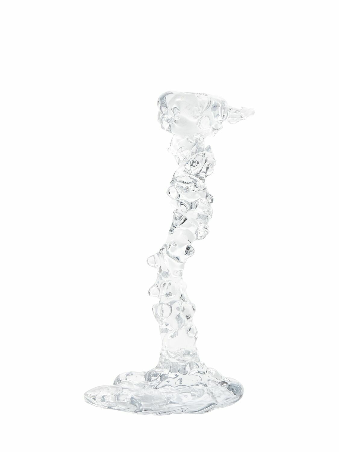 POLSPOTTEN Drip Large Glass Candleholder