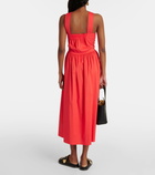 Max Mara Stelvio cotton-blend midi dress