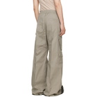 Rick Owens Taupe Tower Cargobelas Cargo Pants