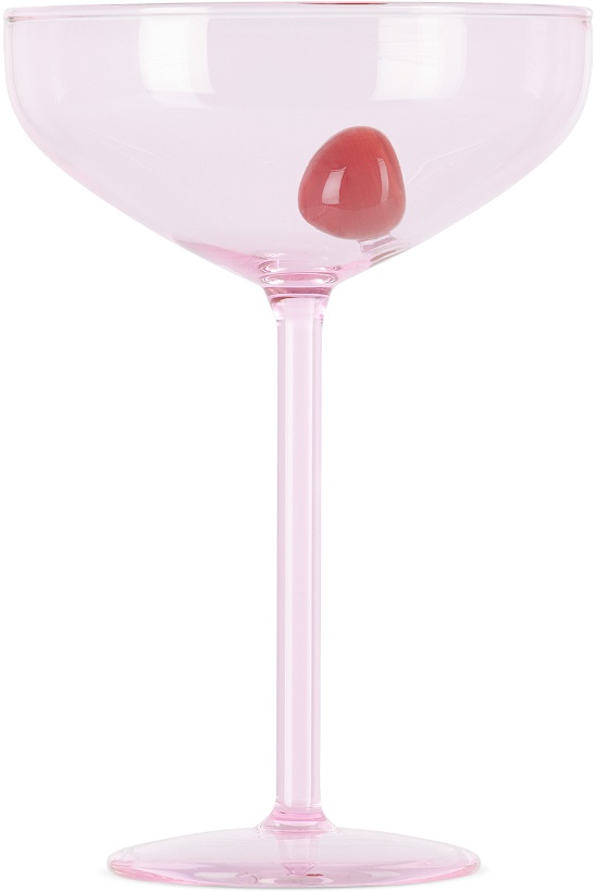 Photo: Maison Balzac Pink Manhattan Cocktail Glass