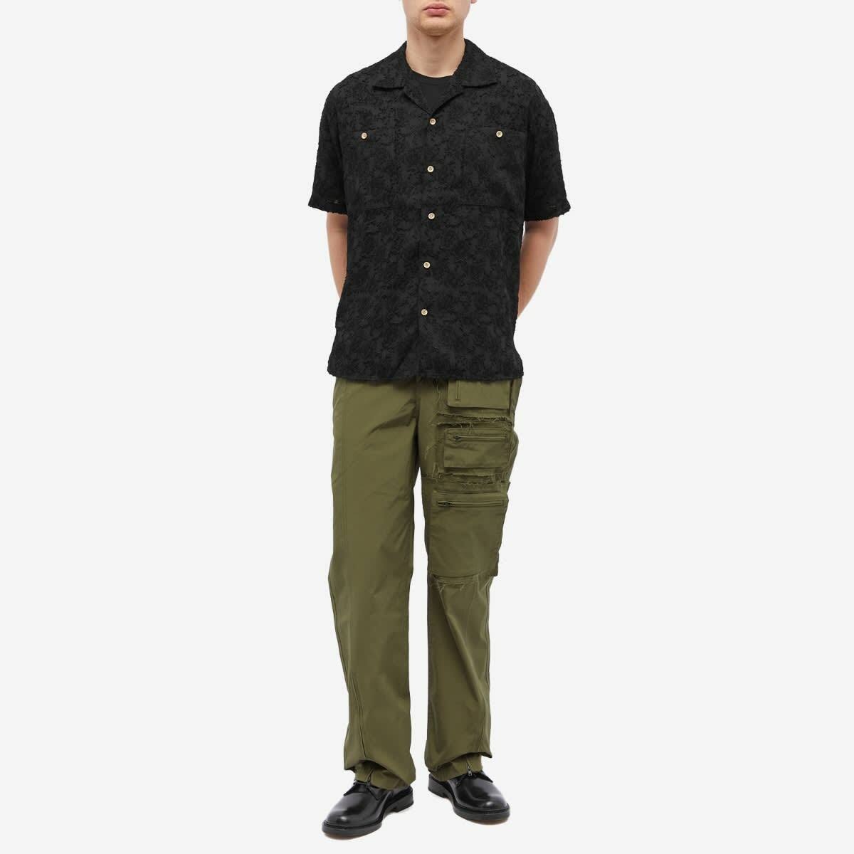 Andersson Bell Men's Bali Vacation Shirt in Black