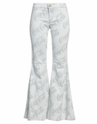 Erl Womens Pants Light in Grey