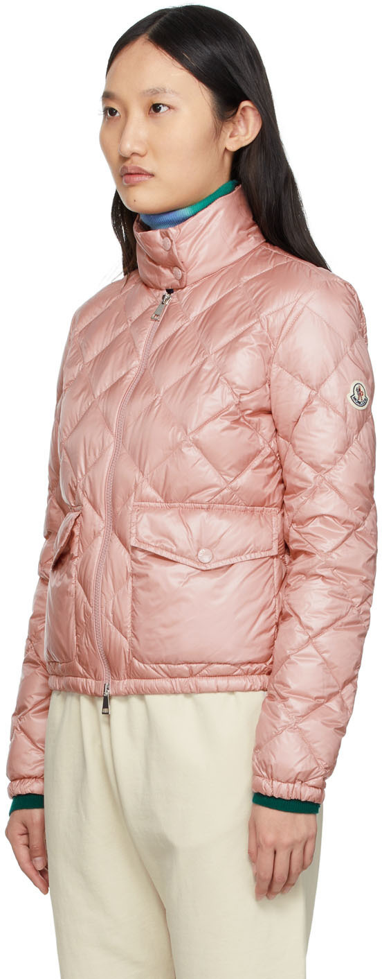 Moncler Pink Down Binic Short Jacket Moncler