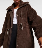 Varley Jones faux-shearling coat