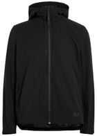 Rains Mito Water-repellant Hooded Shell Jacket Black