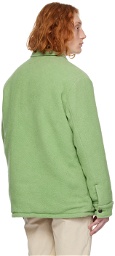 Gabriela Hearst Green Argus Reversible Jacket