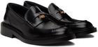 Versace Black Medusa Loafers