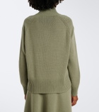 Jardin des Orangers Wool and cashmere turtleneck sweater