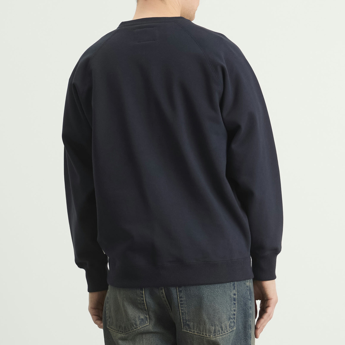 WTAPS Men's Sign Logo Sweatshirt in Navy