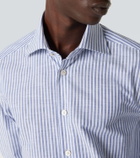 Kiton Striped cotton shirt