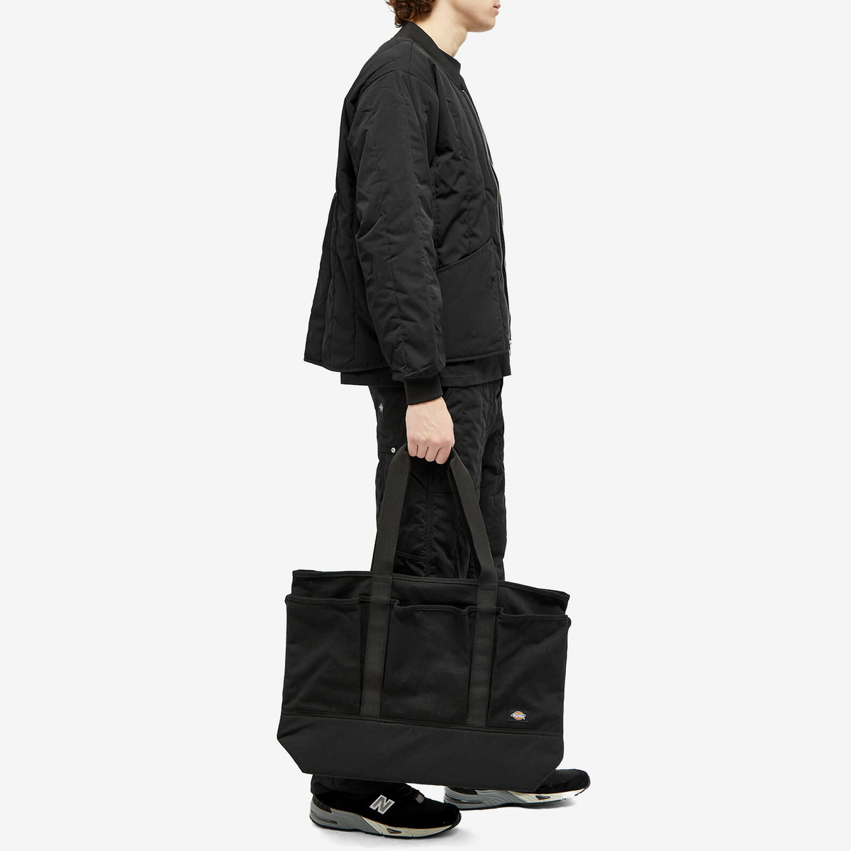 Dickies Men's Premium Collection Cargo Tote Bag in Black