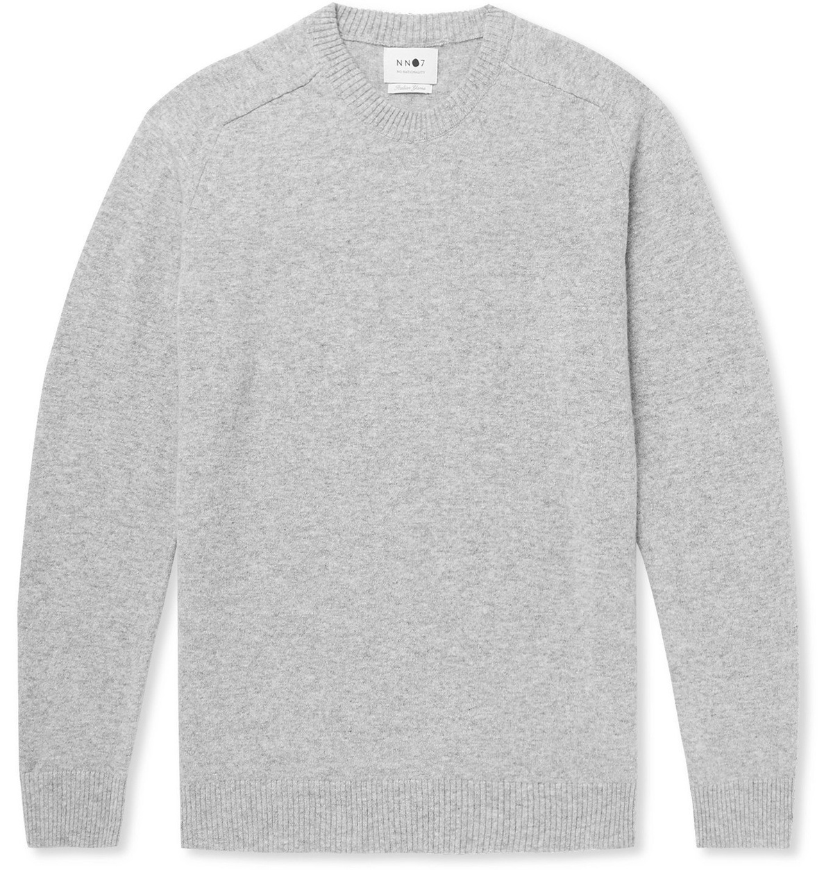 NN07 - Edward Mélange Wool Sweater - Gray NN07