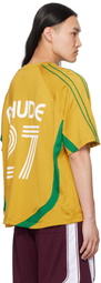 Rhude Yellow 'Rhude 27' Jersey