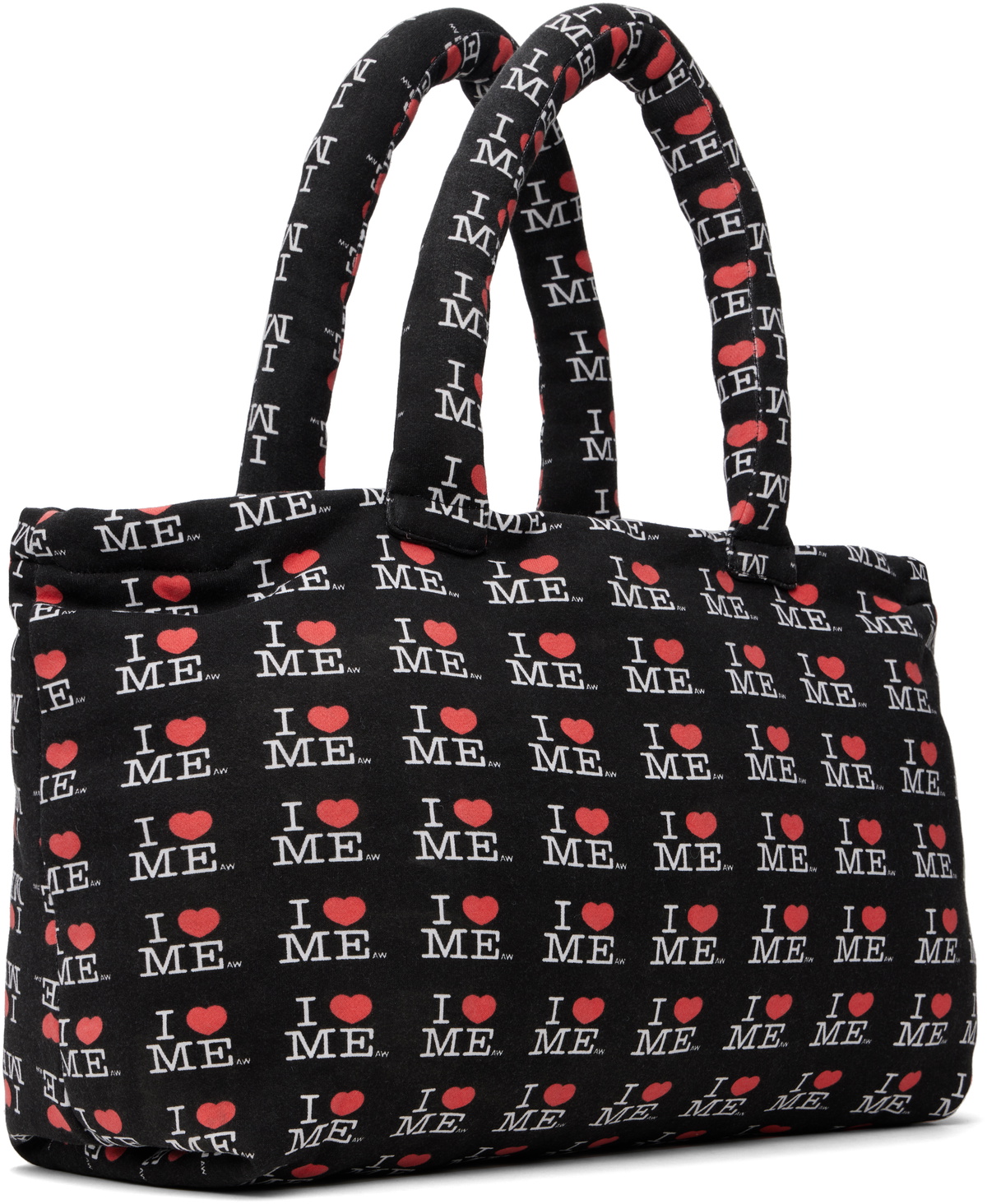 Ashley Williams Black 'I Heart Me' Pillow Bag