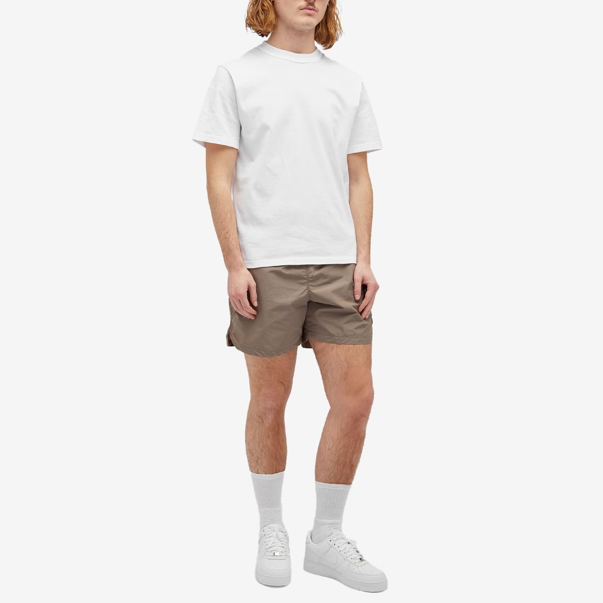 Nike Nocta Cardinal Stock Woven Short in Olive Grey/Moon