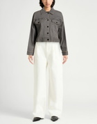 Peserico Easy Womens Denim outerwear in Grey