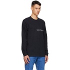 Museum of Peace and Quiet Black MoPQ Long Sleeve T-Shirt