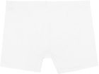 Balenciaga White Logo Boxer Briefs