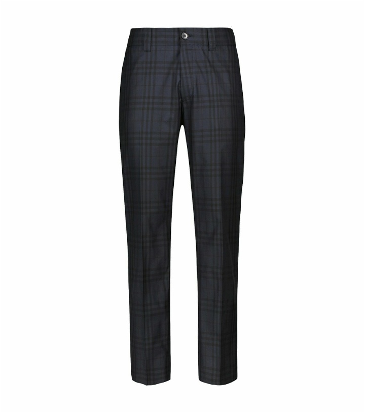 Photo: Burberry - Checked casual pants