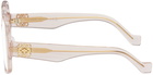 LOEWE Pink Square Glasses