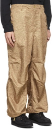 Engineered Garments Beige & Khaki Leopard Print Trousers