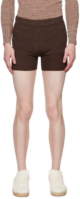 Photo: Rier Brown Marled Shorts