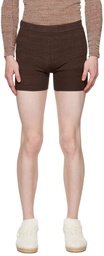 Rier Brown Marled Shorts