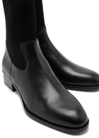Alexander Wang Kane 40 Leather Sock Boots Black