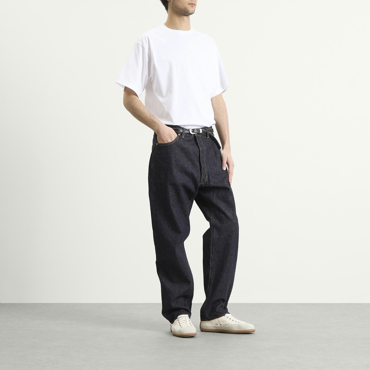 Kaptain Sunshine Men's Suvin Cotton Short Sleeve T-Shirt in White