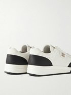 Givenchy - G-4 Logo-Appliquéd Leather Sneakers - White