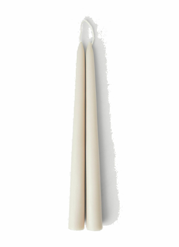 Photo: 30cm Tapered Candlesticks in White