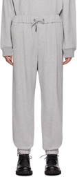 Wooyoungmi Gray Drawstring Sweatpants