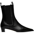 Aeyde Black Kiki Leather Chelsea Boots