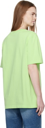 Casablanca Green Innocence Triangle Short Sleeve T‑shirt