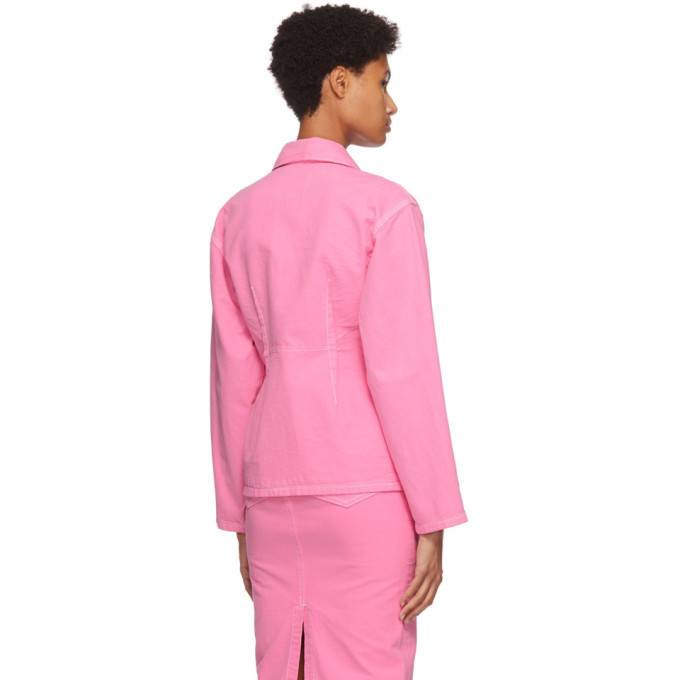 Marc Jacobs Pink Stan Ray Edition The Tailored Workwear Jacket