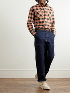 RRL - Hercules Checked Cotton Shirt - Orange