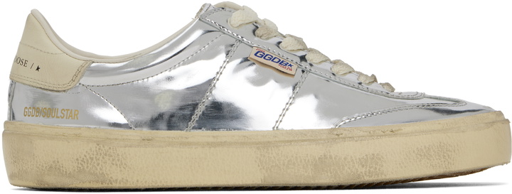 Photo: Golden Goose Silver Soul Star Sneakers